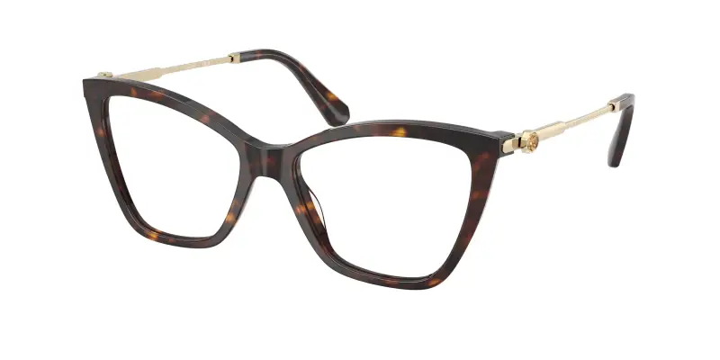 Donna SK2051 1002 Montature da vista Acetato Tartaruga Trasparente Cat Eye Normale