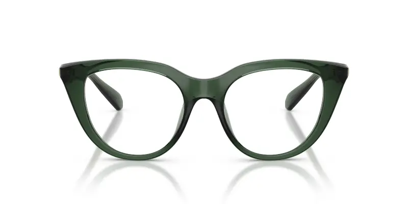 Donna SK2052 1043 Montature da vista Iniettato Verde Trasparente Cat Eye Normale miniatura 3