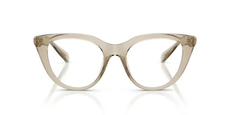 Donna SK2052 3003 Montature da vista Iniettato Marrone Trasparente Cat Eye Normale miniatura 3