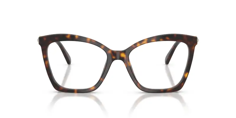 Donna SK2053 1002 Montature da vista Acetato Tartaruga Trasparente Cat Eye Normale miniatura 3