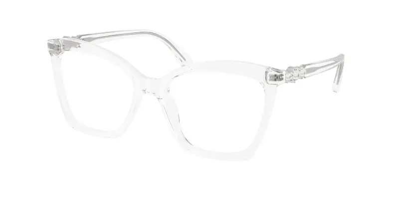 Donna SK2053 1027 Montature da vista Acetato Trasparente Trasparente Cat Eye Normale