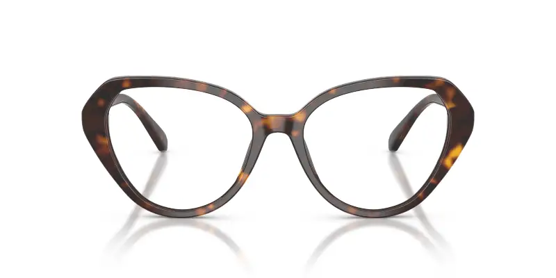 Donna SK2054 1002 Montature da vista Acetato Tartaruga Trasparente Cat Eye Normale miniatura 3