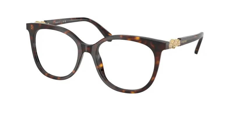 Donna SK2055 1002 Montature da vista Acetato Tartaruga Trasparente Pantos Normale