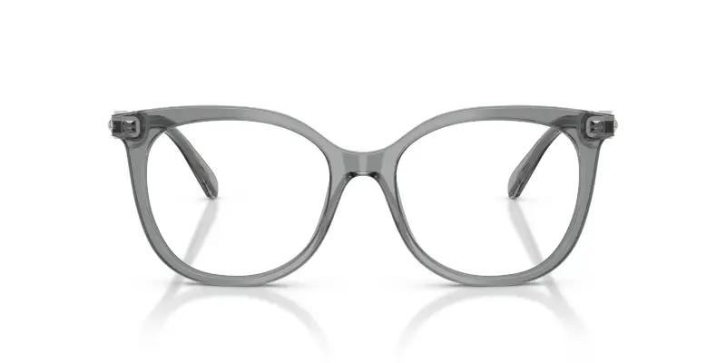Donna SK2055 1062 Montature da vista Acetato Grigio Trasparente Pantos Normale miniatura 3