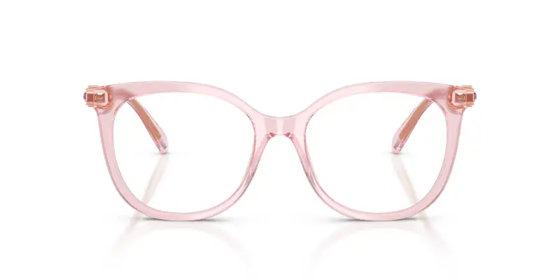 Donna SK2055 3001 Montature da vista Acetato Rosa Trasparente Pantos Normale miniatura 3