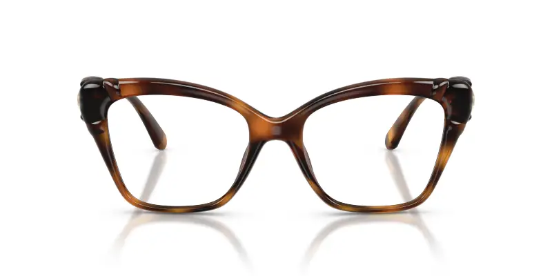 Donna SK2056U 1002 Montature da vista Iniettato Tartaruga Trasparente Cat Eye Normale miniatura 3