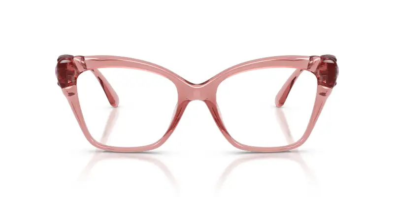 Donna SK2056U 3001 Montature da vista Iniettato Rosa Trasparente Cat Eye Normale miniatura 3