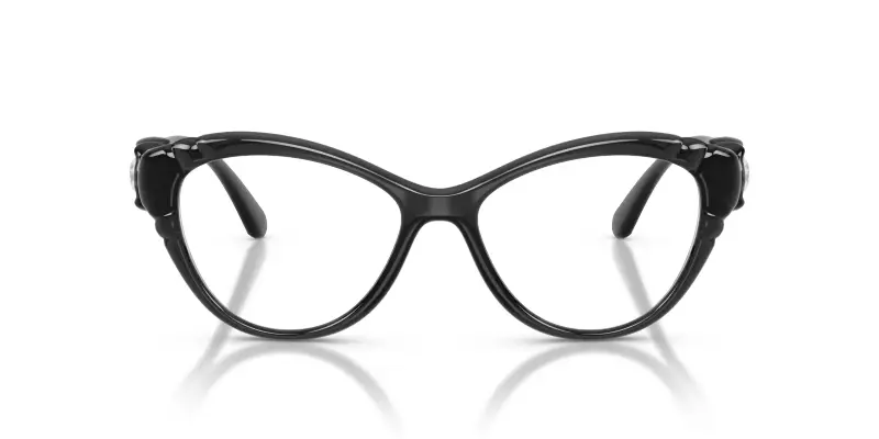 Donna SK2057 1087 Montature da vista Iniettato Grigio Trasparente Cat Eye Normale miniatura 3