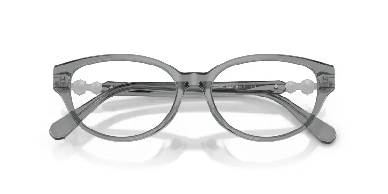 Donna SK2058D 1062 Montature da vista Acetato Grigio Trasparente Pantos Normale miniatura 2