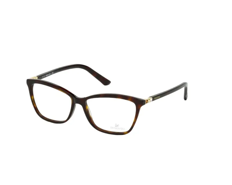 Swarovski Donna SK5137 052 Montature da vista outlet Acetato Havana  Squadrata