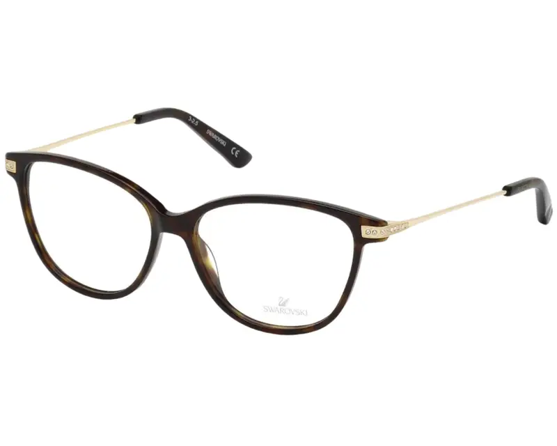 Swarovski Donna SK5181 052 Montature da vista outlet Acetato Havana  Cat Eye
