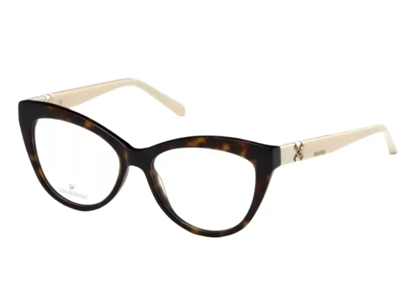 Swarovski Donna SK5226 052 Montature da vista outlet Acetato Havana  Cat Eye