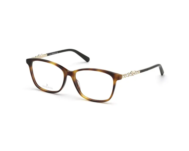 Swarovski Donna SK5371 052 Montature da vista outlet Acetato Havana  Squadrata