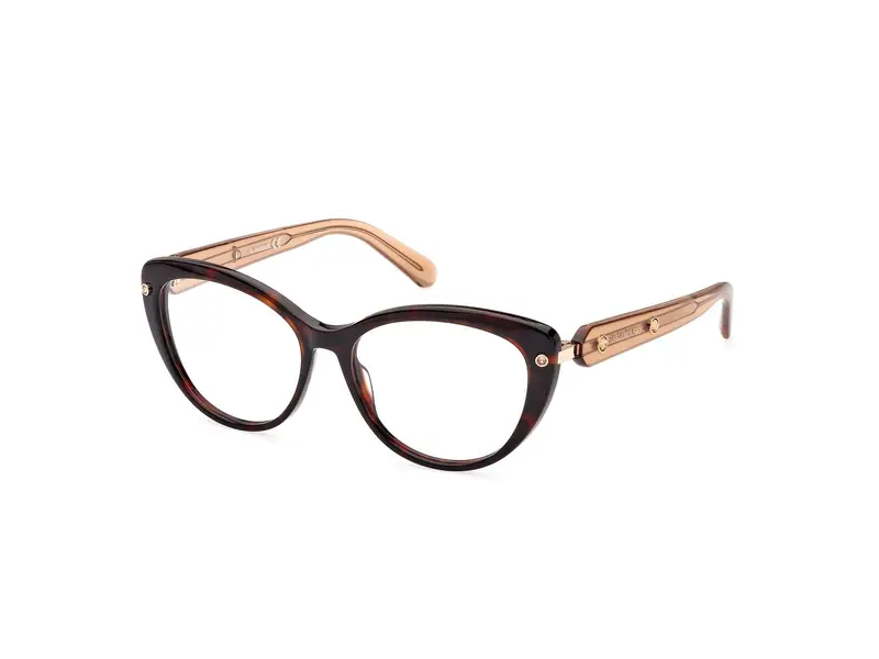 Swarovski Donna SK5477 052 Montature da vista outlet Acetato Havana  Cat Eye Normale