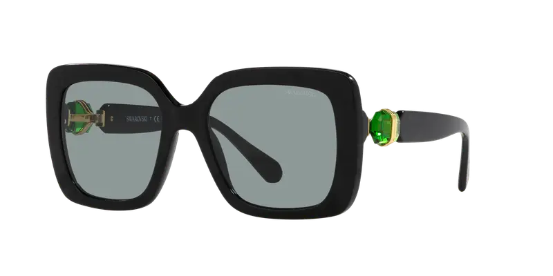 Swarovski Occhiali da sole Donna Nero 838353 miniatura 2