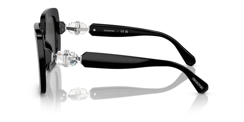 Swarovski Occhiali da sole Donna Grigio 836475 miniatura 3