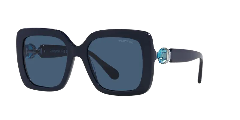 Swarovski Occhiali da sole Donna Blu 860631 miniatura 2