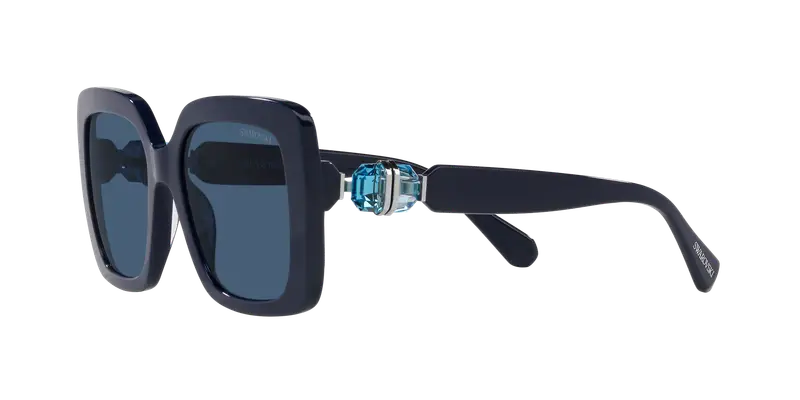 Swarovski Occhiali da sole Donna Blu 860631 miniatura 3