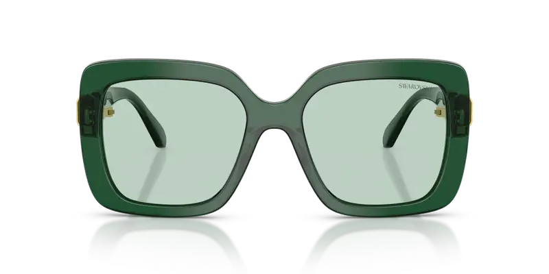 Swarovski Occhiali da sole Donna Verde 847239 miniatura 2