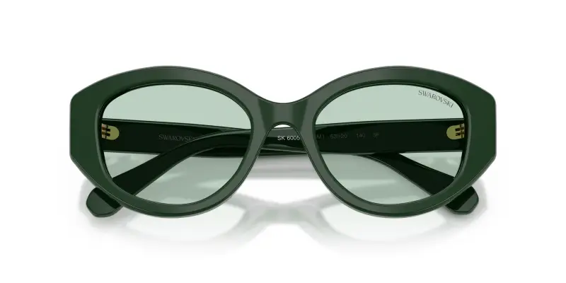 Swarovski Occhiali da sole Donna Verde 3187133 miniatura 2