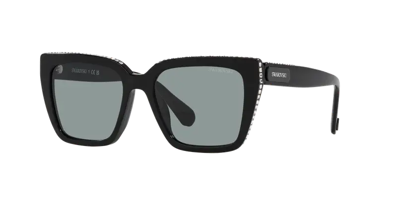 Swarovski Occhiali da sole Donna Grigio 860597 miniatura 2