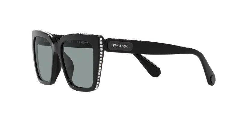 Swarovski Occhiali da sole Donna Grigio 860597 miniatura 3