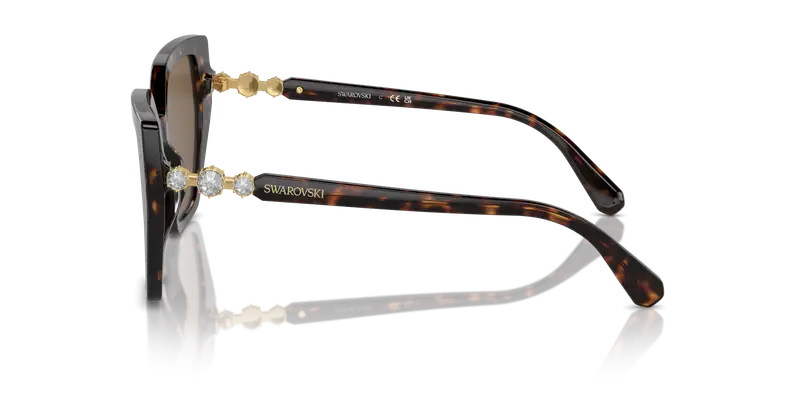 Swarovski Occhiali da sole Donna Marrone 836056 miniatura 3