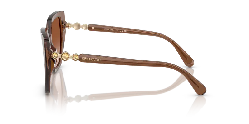 Swarovski Occhiali da sole Donna Marrone 838156 miniatura 3