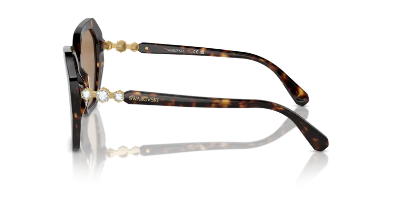 Swarovski Occhiali da sole Donna Marrone 836054 miniatura 3