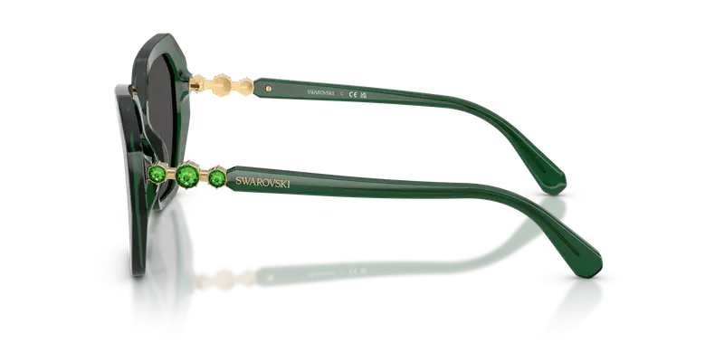 Swarovski Occhiali da sole Donna Grigio 847242 miniatura 3