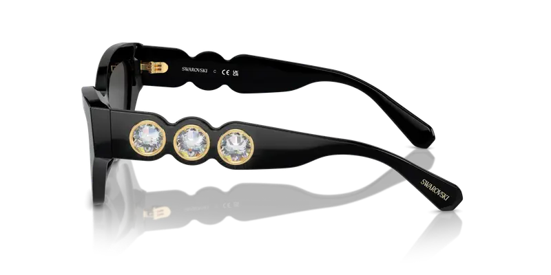 Swarovski Occhiali da sole Donna Grigio 836297 miniatura 3