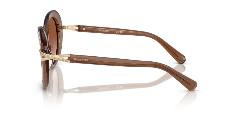 Swarovski Occhiali da sole Donna Marrone 837640 miniatura 3
