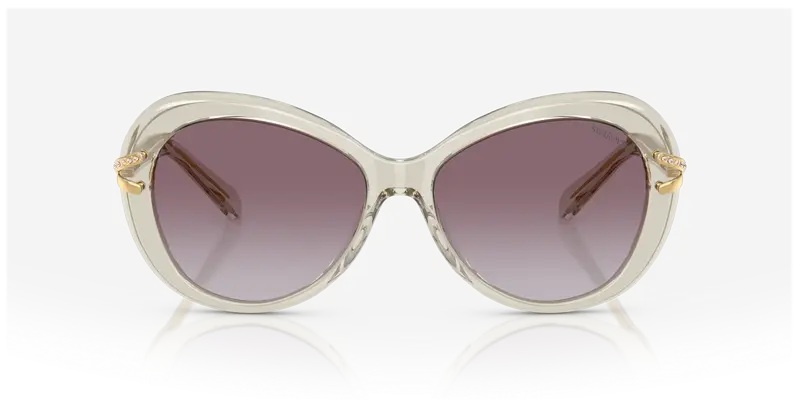 Swarovski Occhiali da sole Donna Marrone 837641 miniatura 2