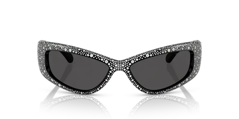 Swarovski Occhiali da sole Donna Grigio 837318 miniatura 2