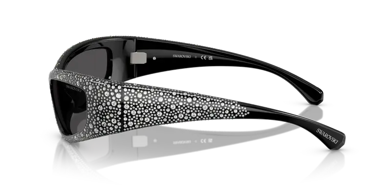 Swarovski Occhiali da sole Donna Grigio 837318 miniatura 3