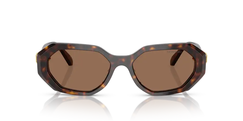 Swarovski Occhiali da sole Donna Marrone 837988 miniatura 2