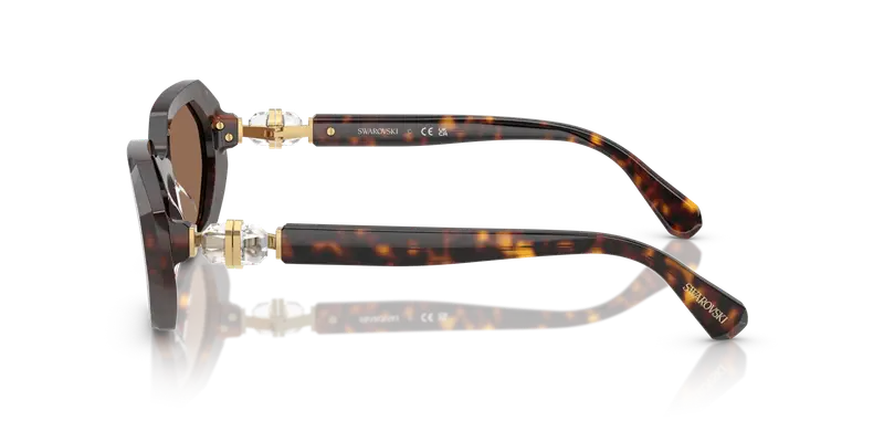 Swarovski Occhiali da sole Donna Marrone 837988 miniatura 3