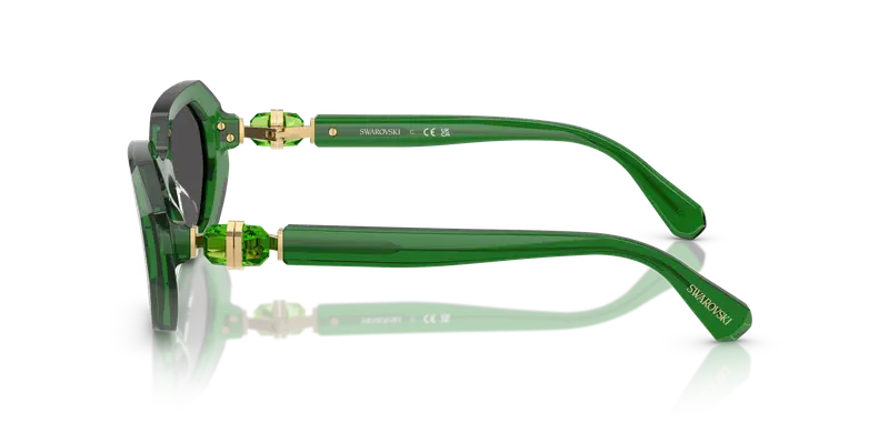 Swarovski Occhiali da sole Donna Grigio 837261 miniatura 3