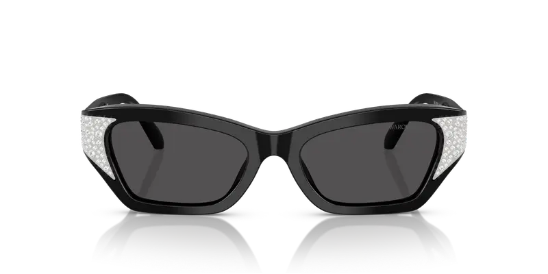 Swarovski Occhiali da sole Donna Grigio 837355 miniatura 2