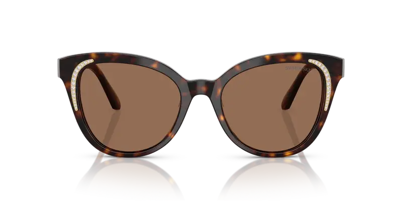 Swarovski Occhiali da sole Donna Marrone 837365 miniatura 2