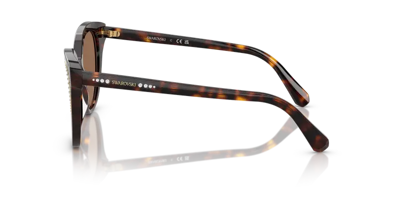 Swarovski Occhiali da sole Donna Marrone 837365 miniatura 3