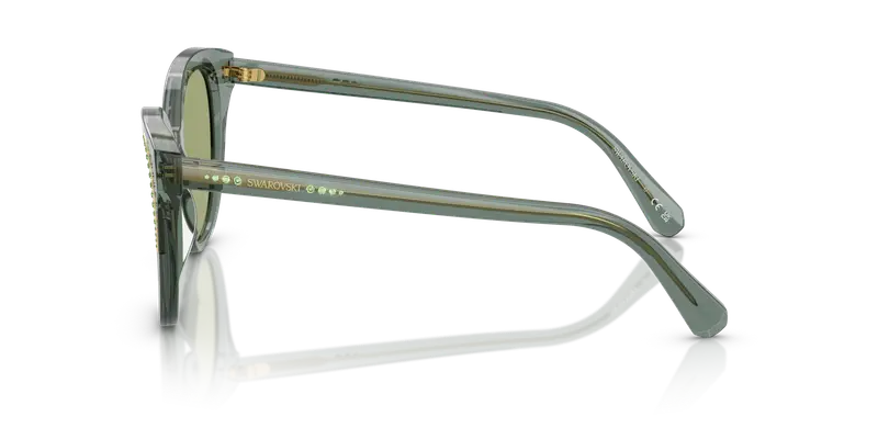 Swarovski Occhiali da sole Donna Verde 847237 miniatura 3