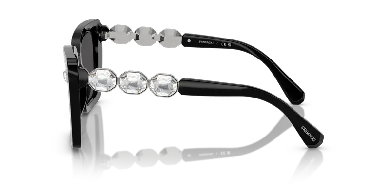 Swarovski Occhiali da sole Donna Grigio 838087 miniatura 3