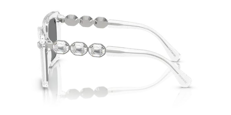 Swarovski Occhiali da sole Donna Grigio 838091 miniatura 3