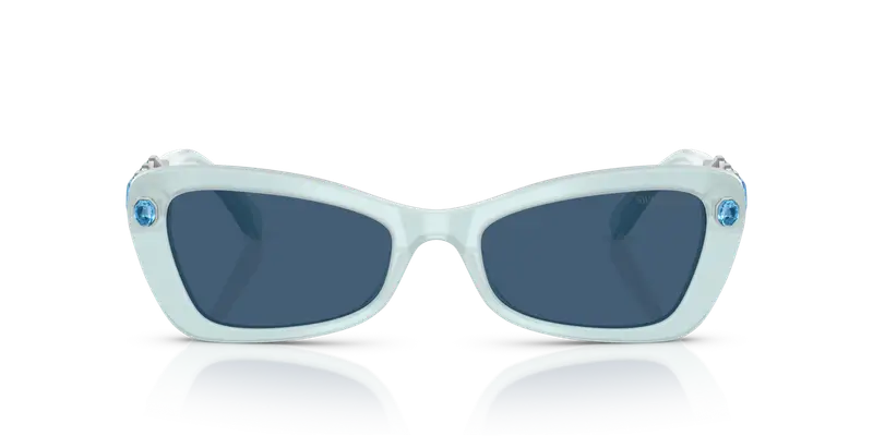 Swarovski Occhiali da sole Donna Blu 837458 miniatura 2