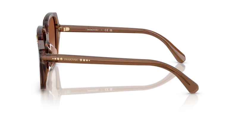 Swarovski Occhiali da sole Donna Marrone 838110 miniatura 3