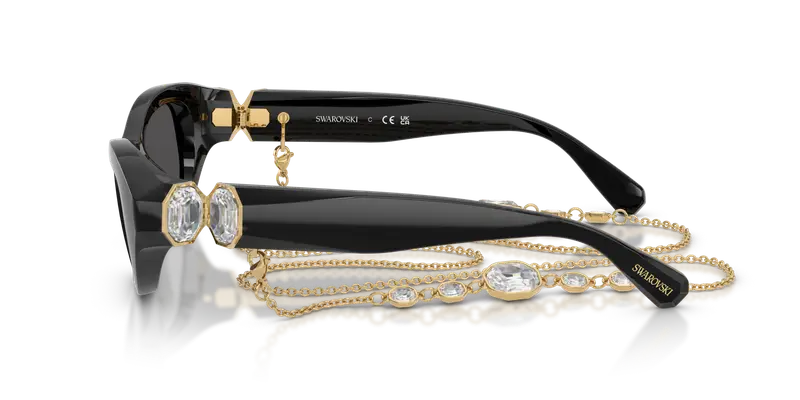 Swarovski Occhiali da sole Donna Grigio 846431 miniatura 3