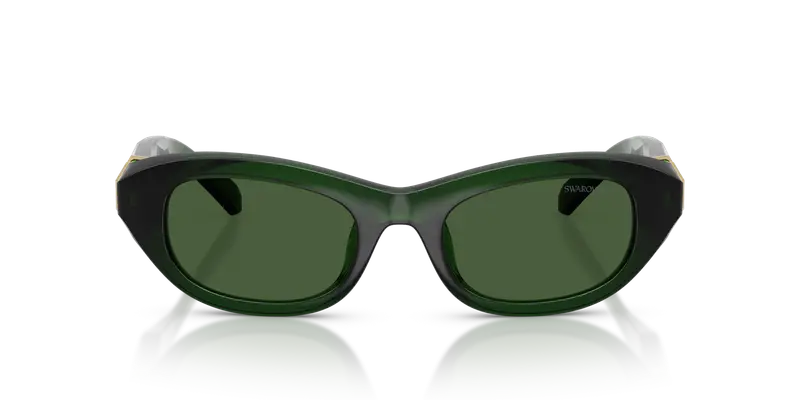 Swarovski Occhiali da sole Donna Verde 846909 miniatura 2