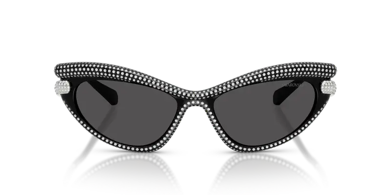 Swarovski Occhiali da sole Donna Grigio 846302 miniatura 2