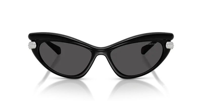 Swarovski Occhiali da sole Donna Grigio 846303 miniatura 2